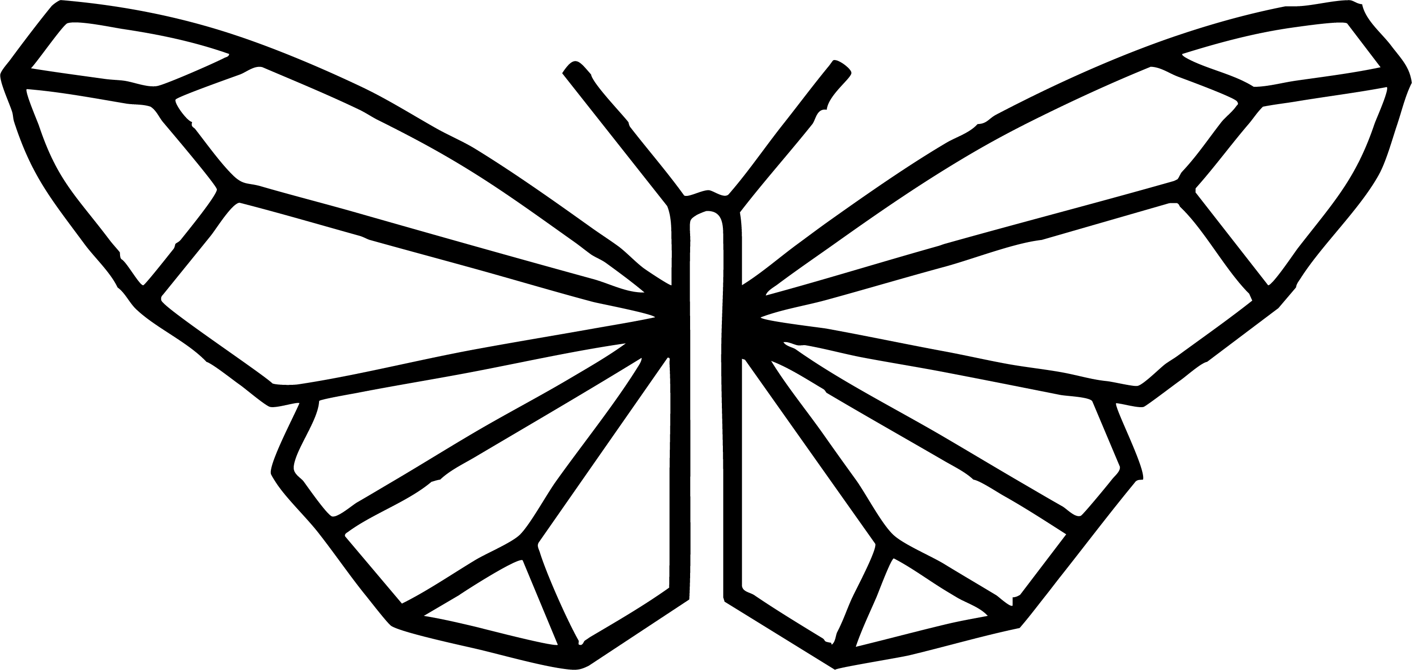 Longwing butterfly emblem